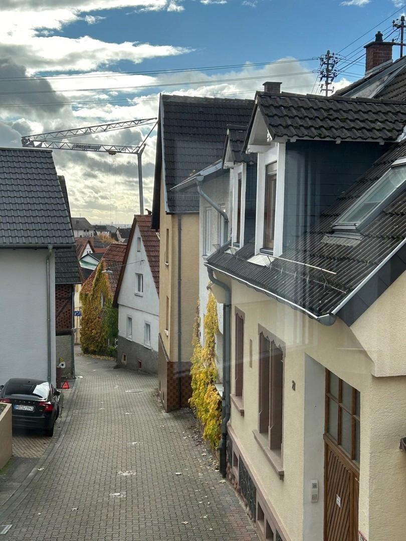 Blick vor der Haustür