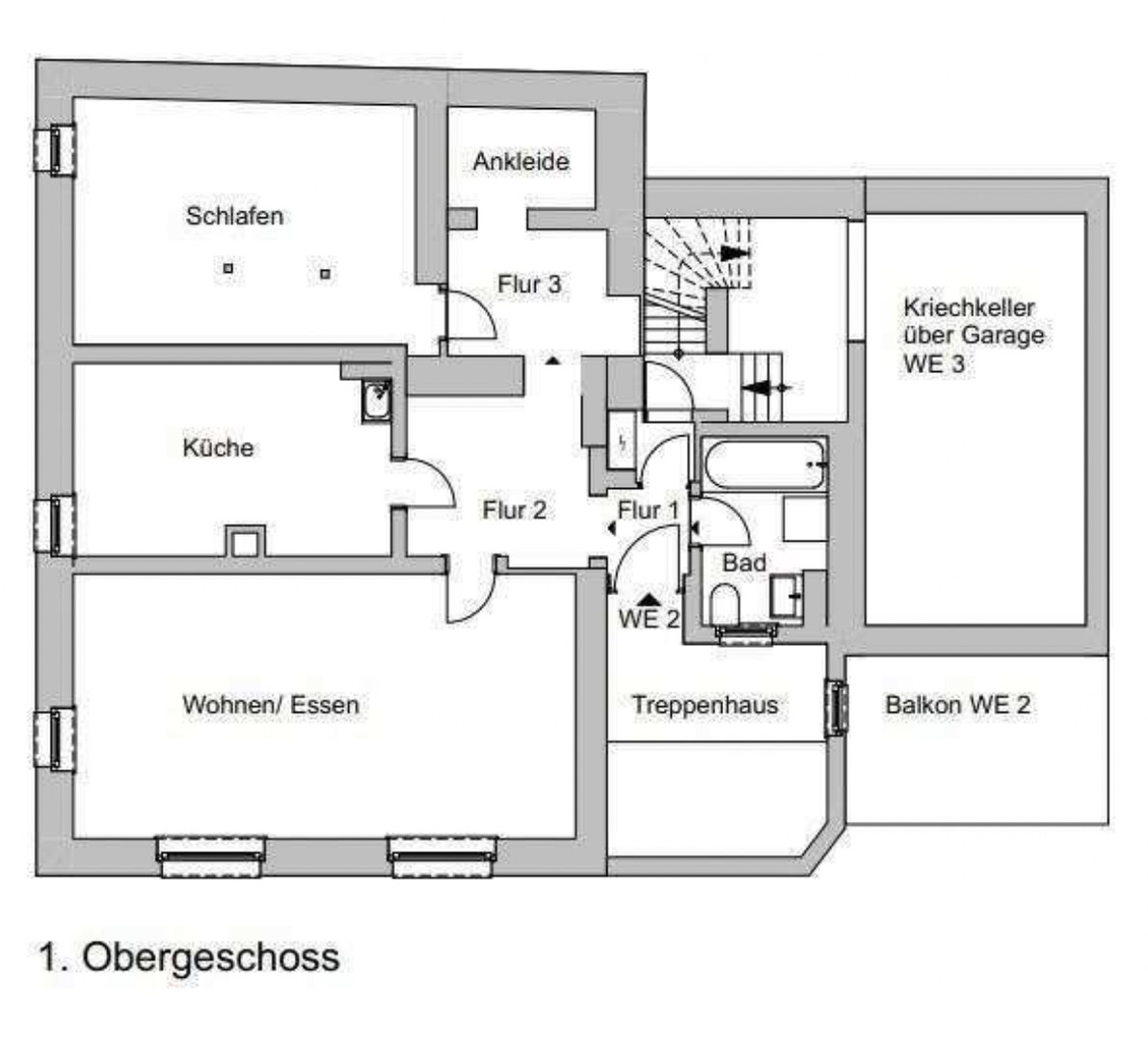 Grundriss 1. OG