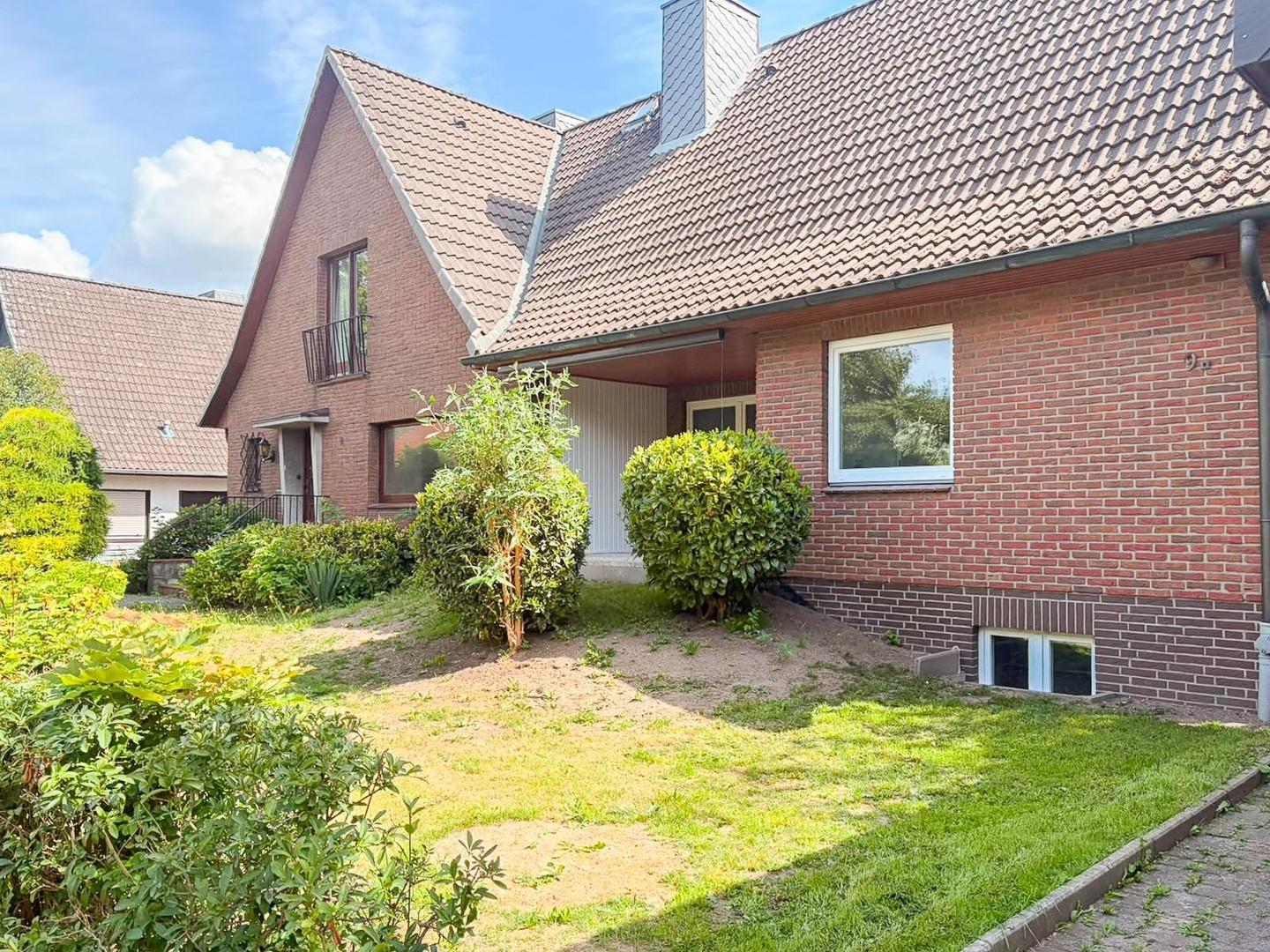 Ansicht von vorne (Terrasse)