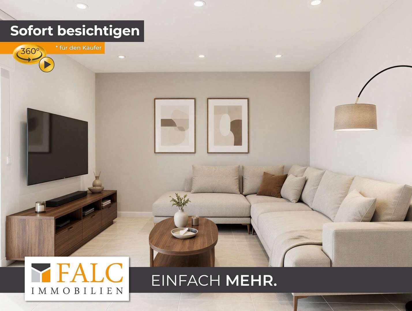 Wohnzimmer KI Vorschlag
