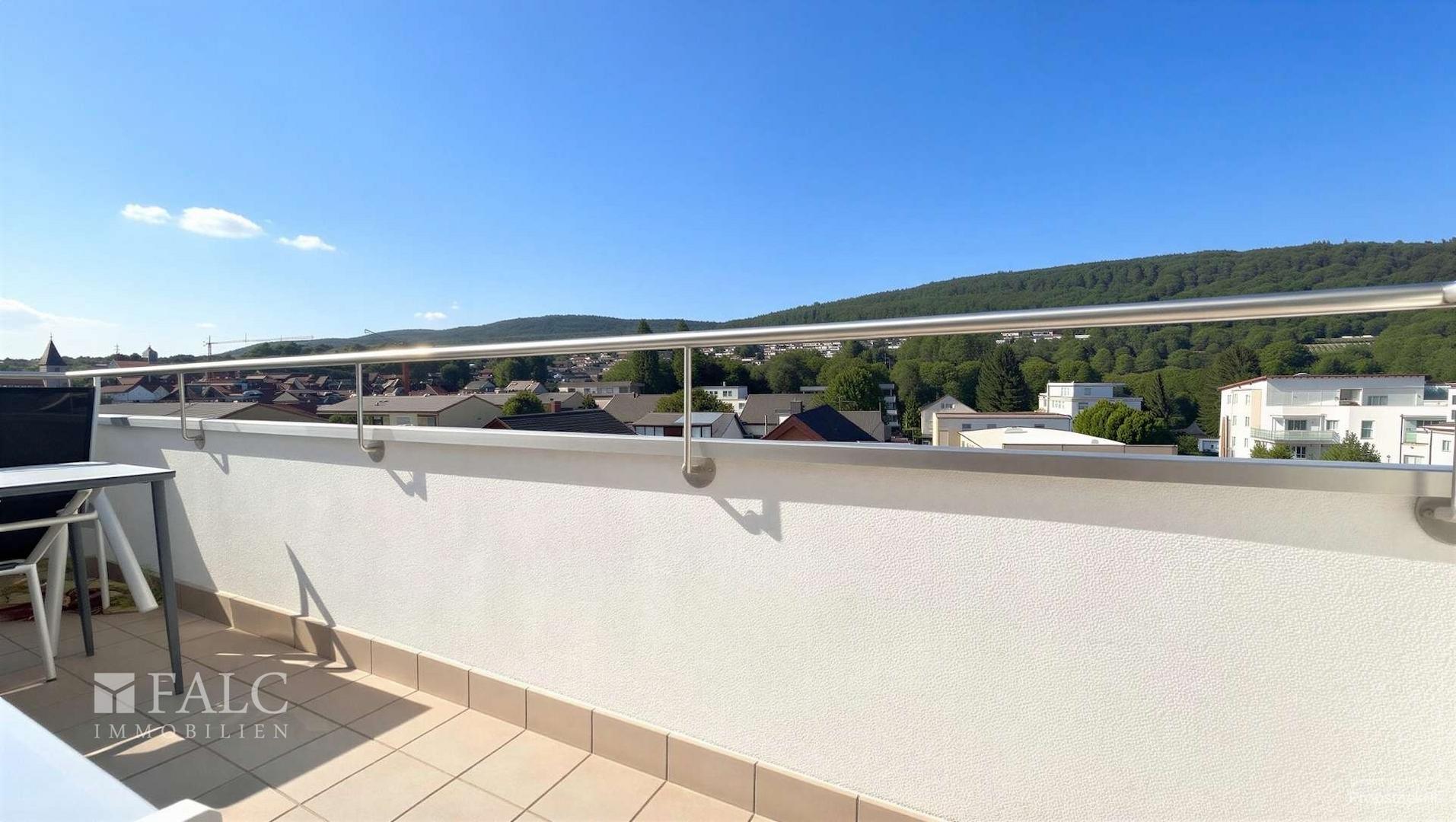 Balkon mit Weitblick