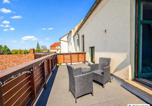 Großzügiger Balkon