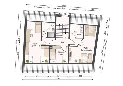 Grundriss DG