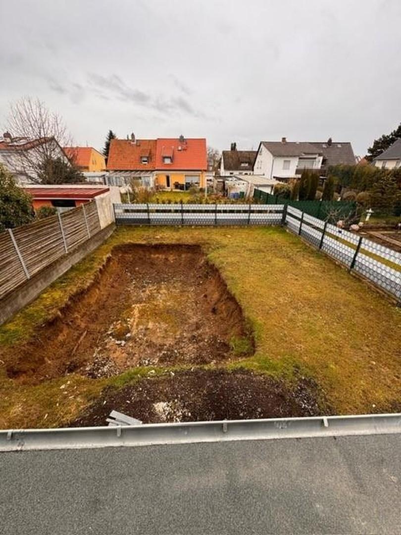 Garten Vorbereitung Poolanlage