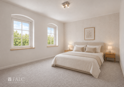 Schlafzimmer digital eingerichtet