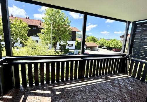 Süd-West Balkon