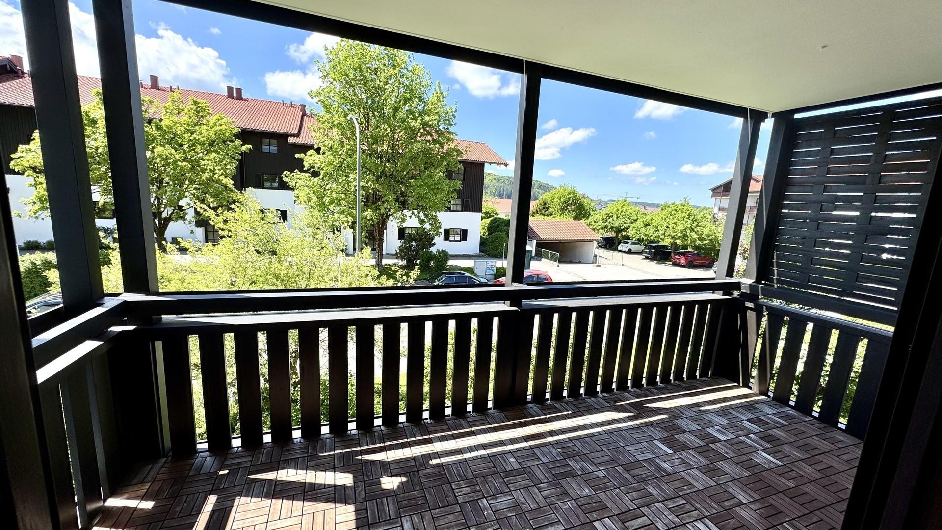 Süd-West Balkon