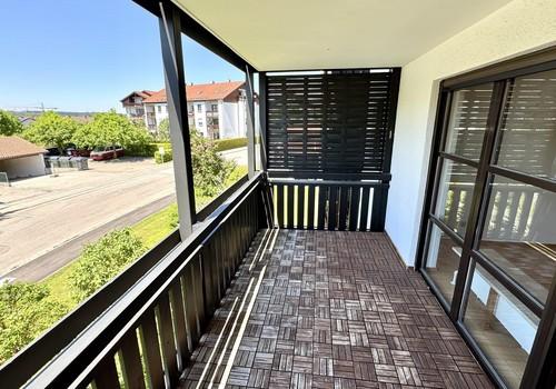 Süd-West Balkon