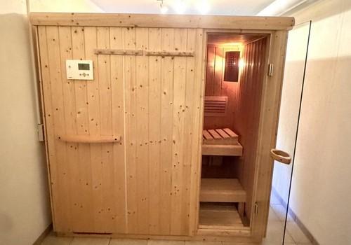 Eigener Kellerraum mit Sauna