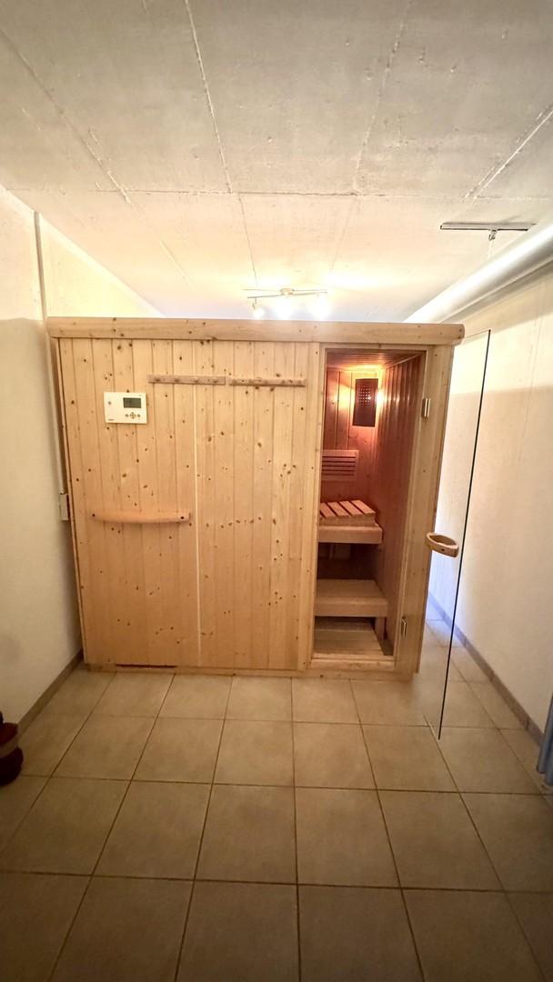 Eigener Kellerraum mit Sauna