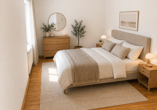 Schlafzimmer Beispiel - KI