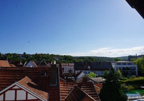 Ausblick vom Wohnbereich