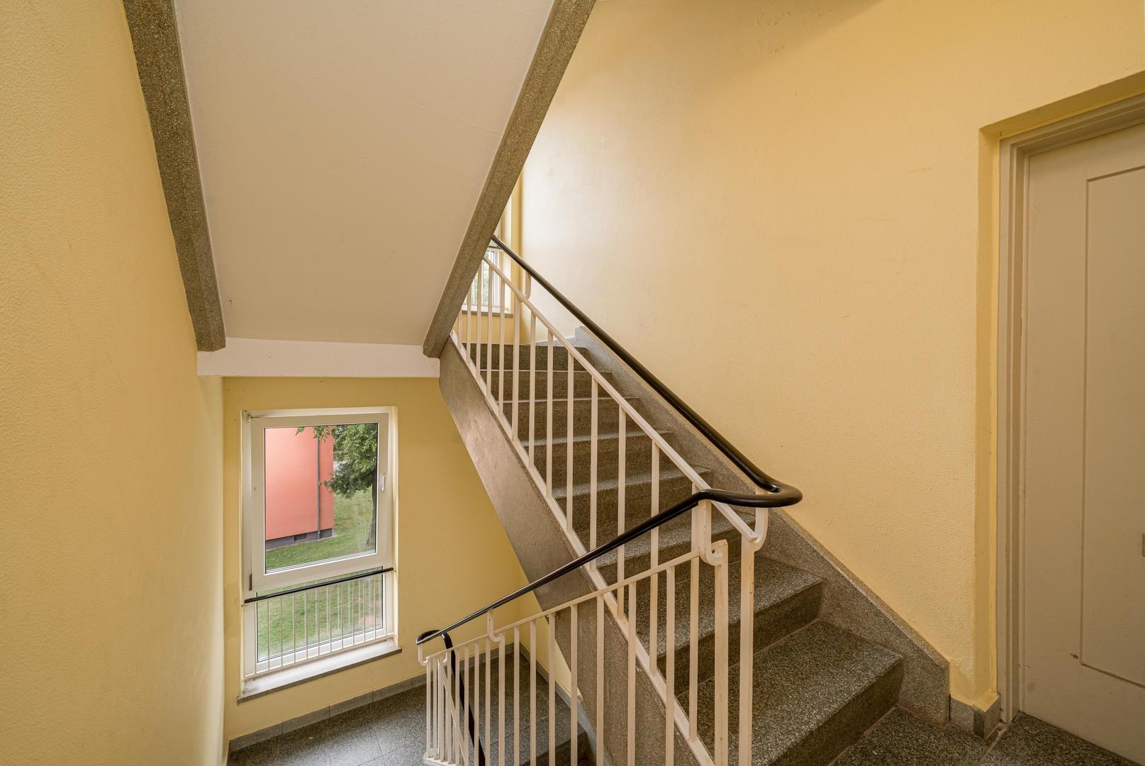 gepflegtes Treppenhaus