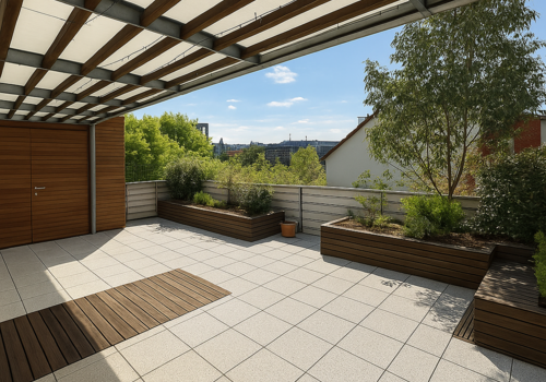 Dachterrasse - 2. Blick