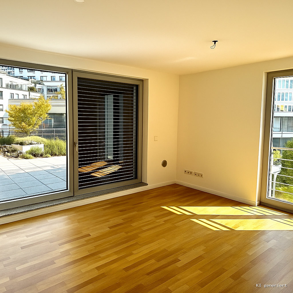 Schlafzimmer 2 mit Zugang Terrasse