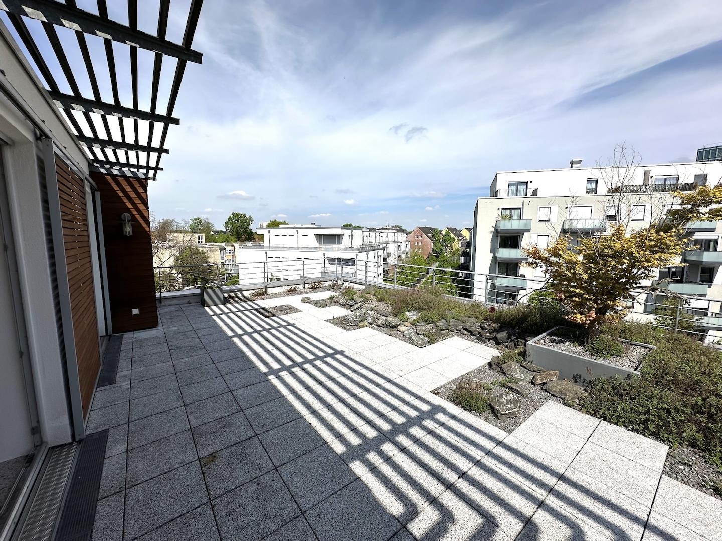 Wundervolle Dachterrasse