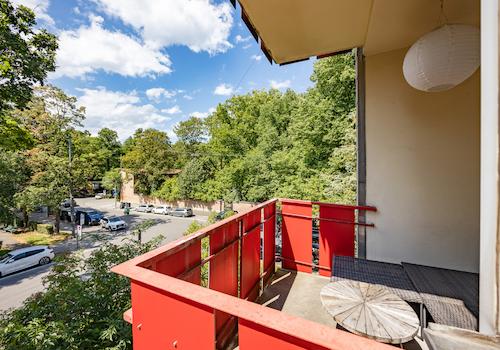 Balkon außen