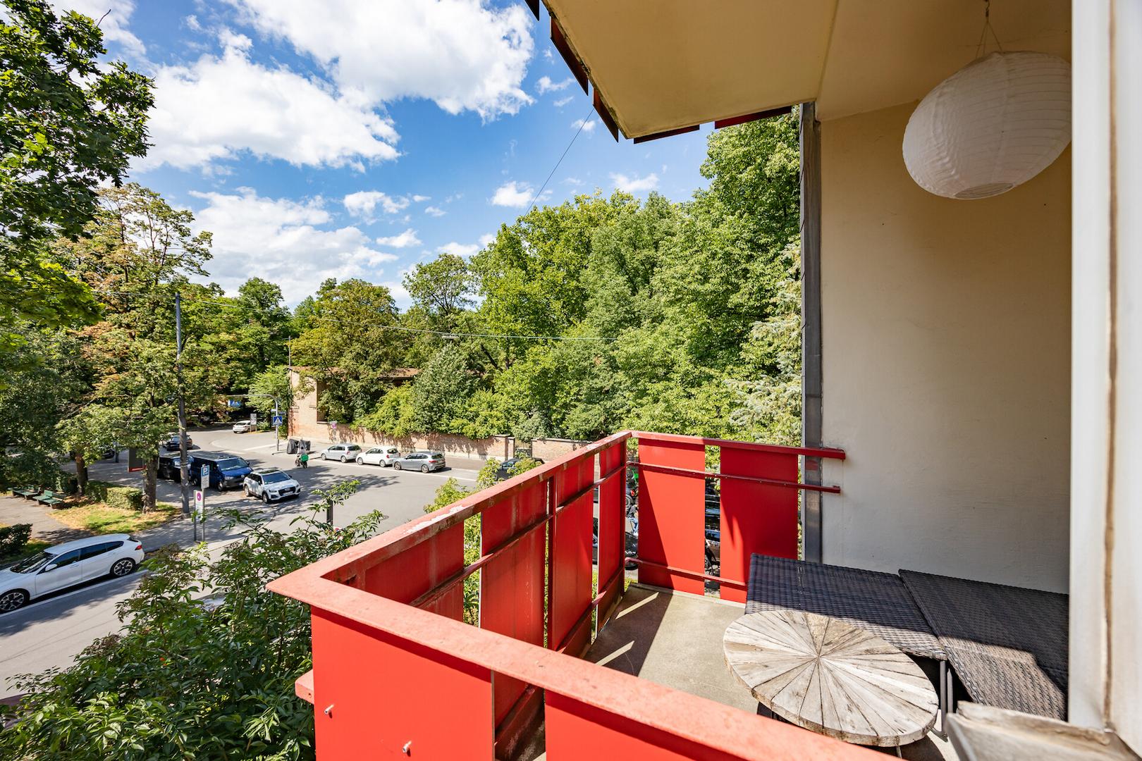 Balkon außen