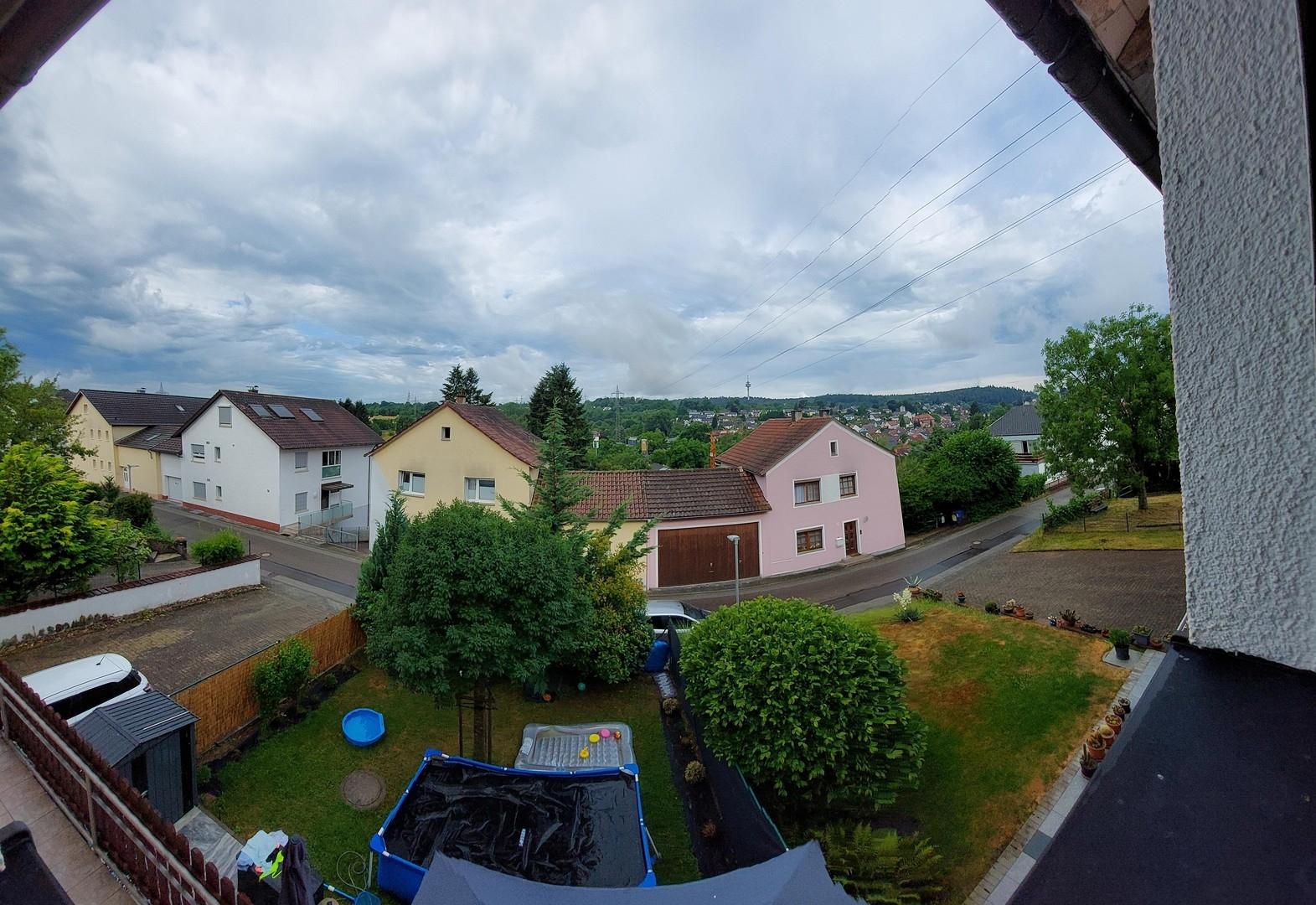 Aussicht vom Küchenfenster