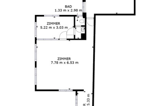 Grundriss gesamte Fläche