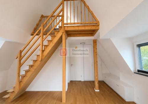 Zugang zum Dachstudio