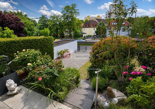 Gartenblick von der Terrasse