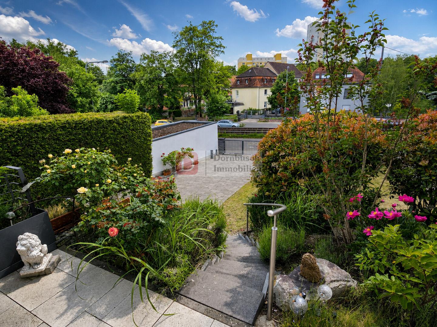 Gartenblick von der Terrasse