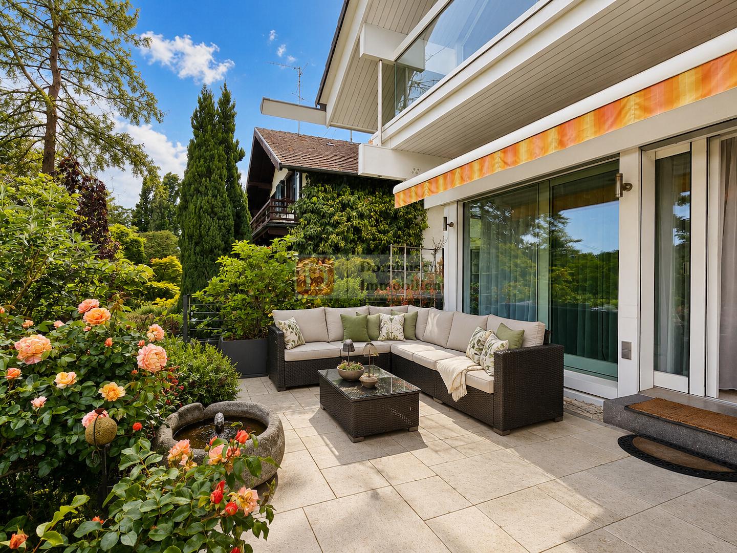 Terrassenansicht
