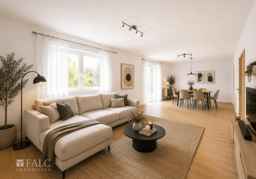 Wohnzimmer virtualisiert