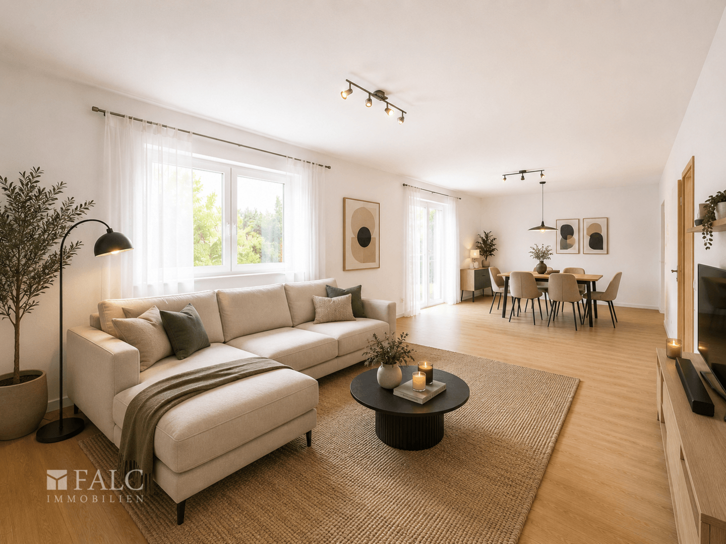 Wohnzimmer virtualisiert