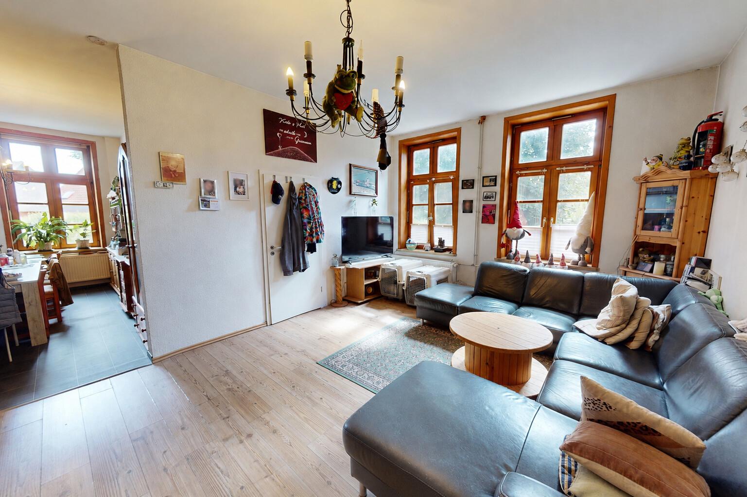 Wohnung Erdgeschoss rechts - Wohnbereich