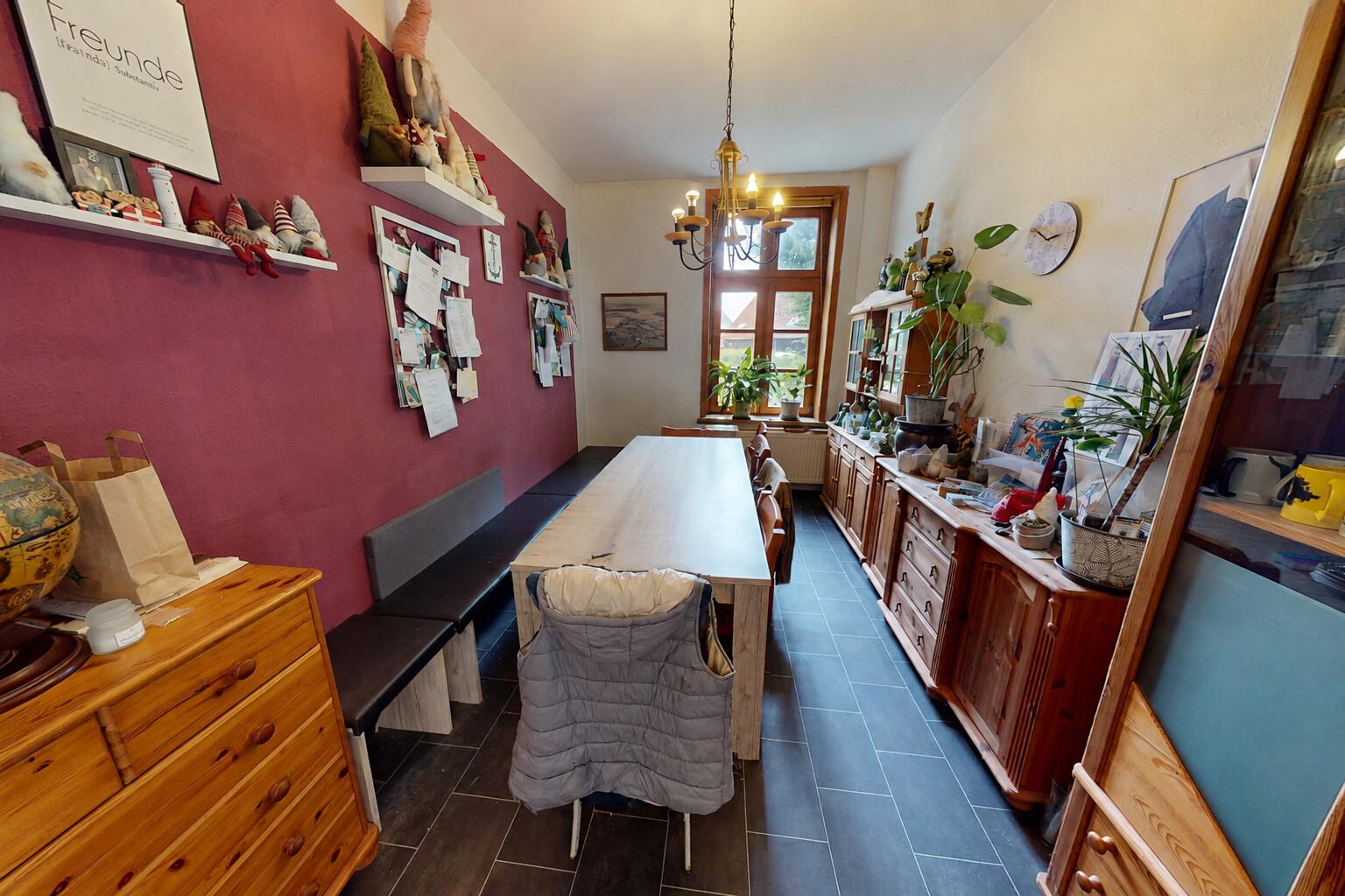 Wohnung Erdgeschoss rechts - Essbereich