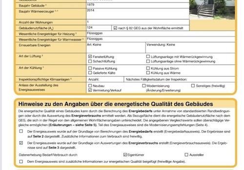 Energieausweis