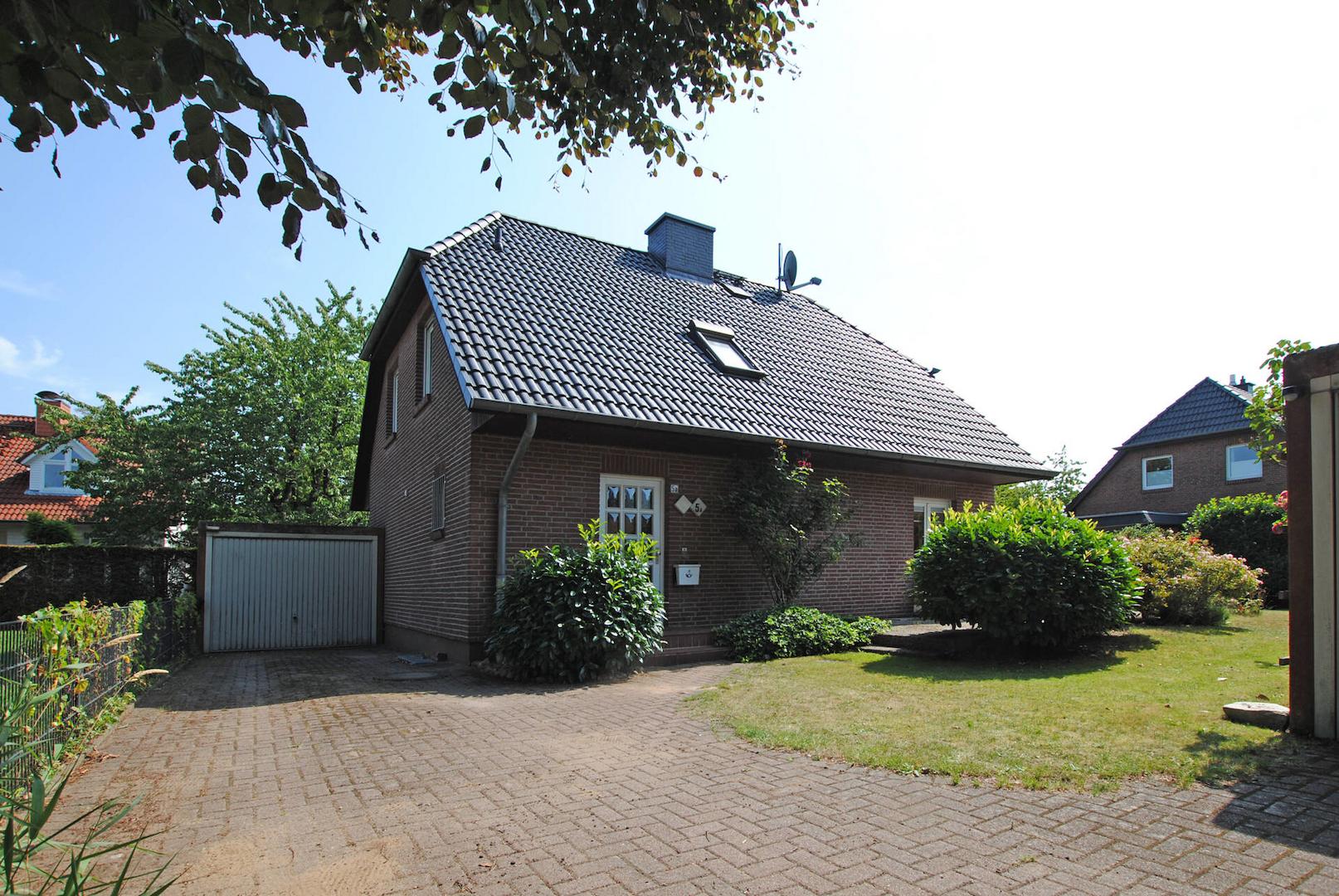 Die Auffahrt zum Haus