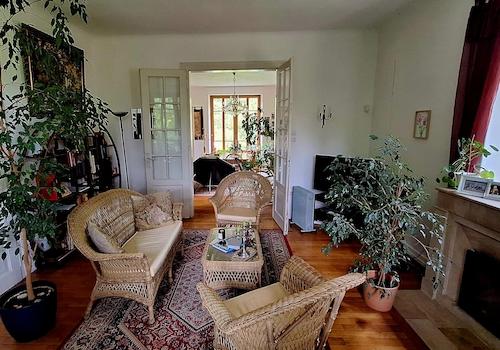 Salon im Erdgeschoss 
