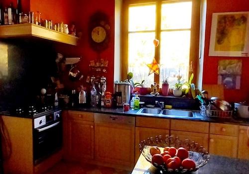 Küche im Erdgeschoss