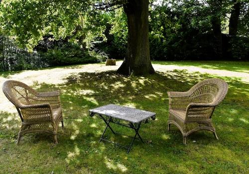 Schattiger Platz im Garten 