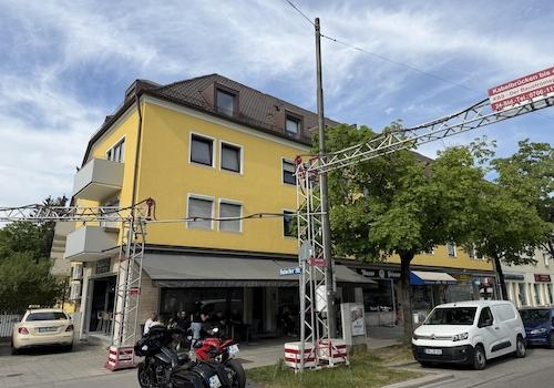Eckansicht Gebäude