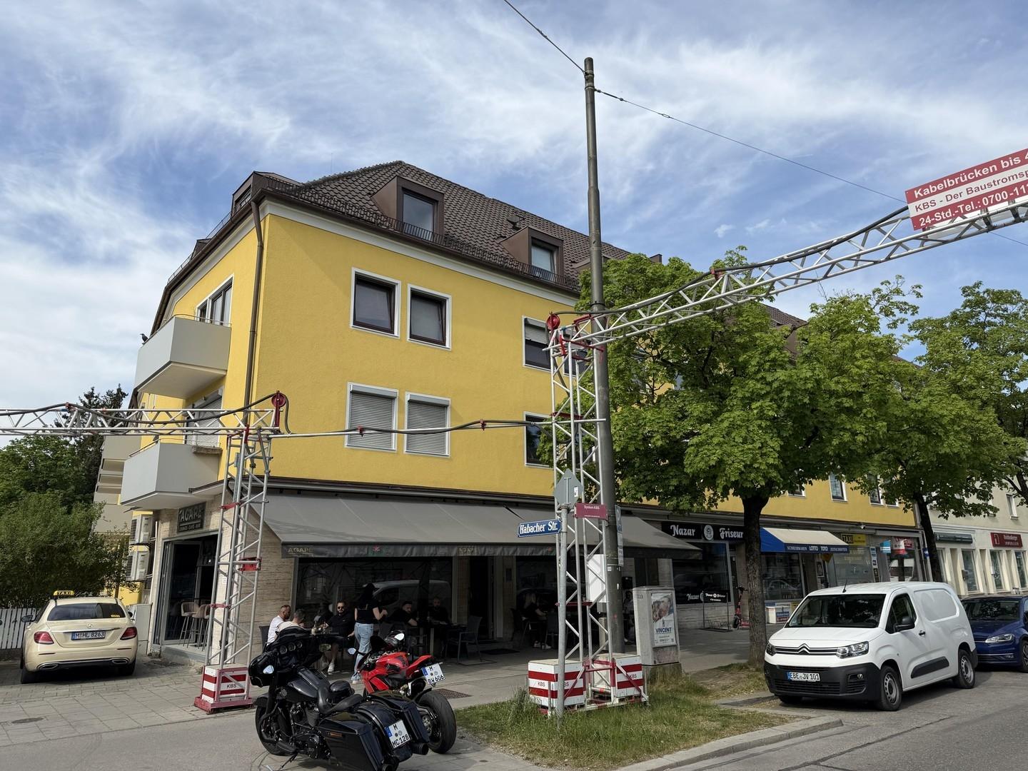 Eckansicht Gebäude