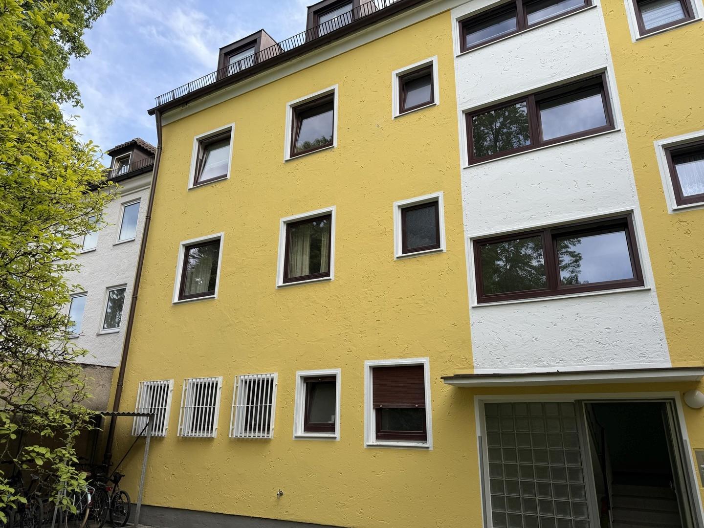 Laden im EG Gebäude Rückseite