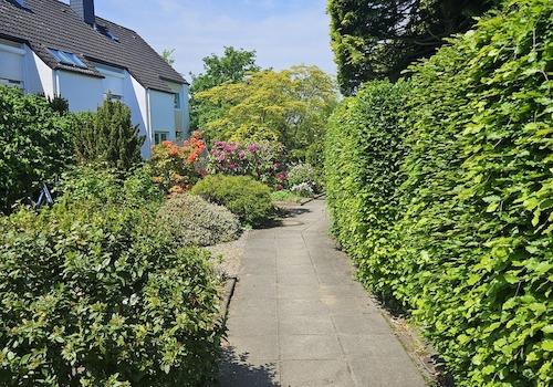 Weg zum Haus