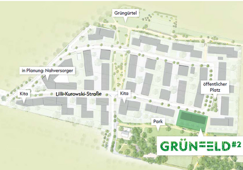 Lageplan Grünfeld