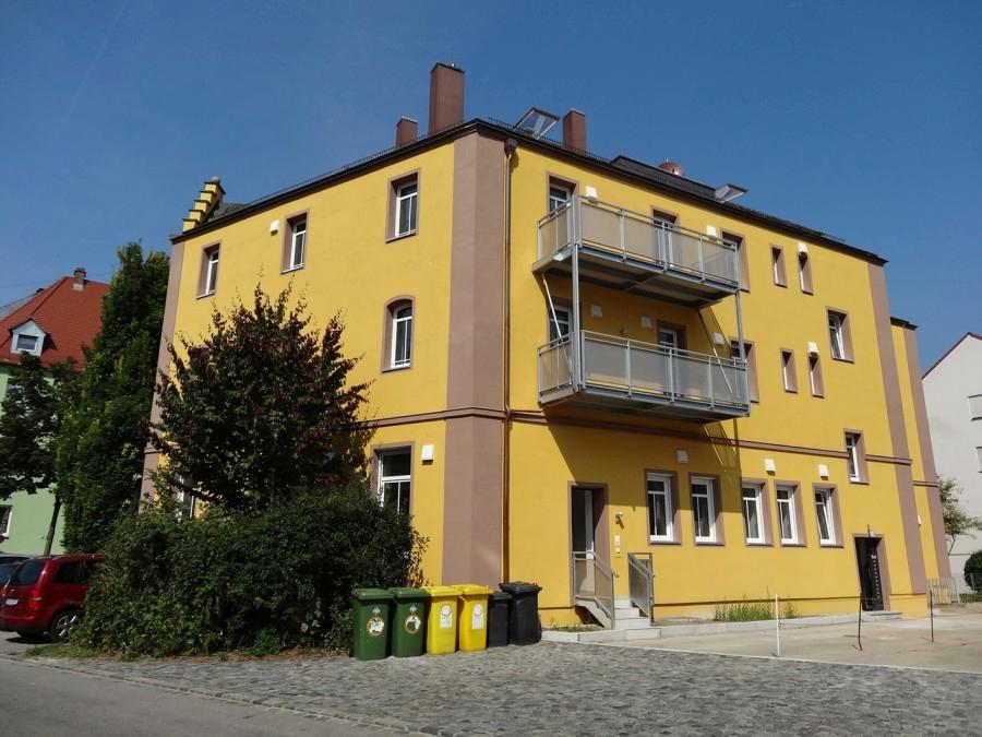 Hausfassade Hofseite