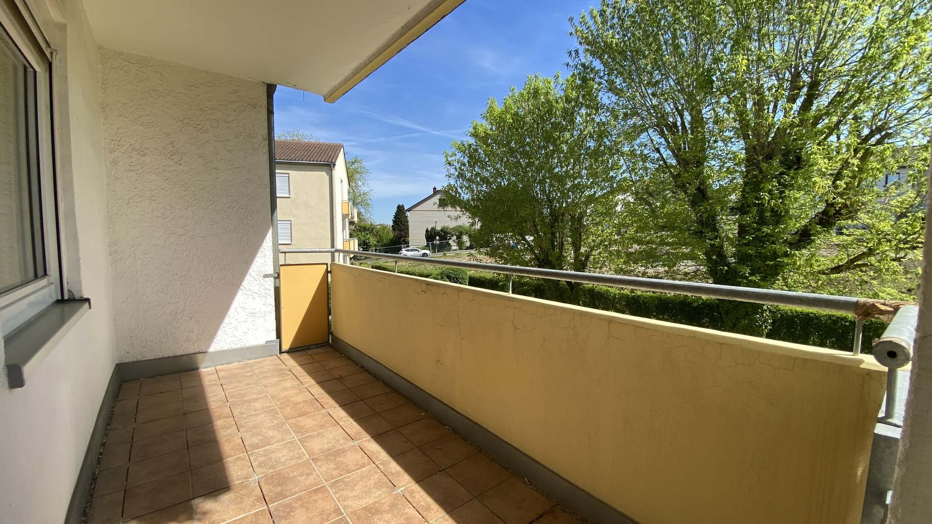 Sonniger Süd-Balkon