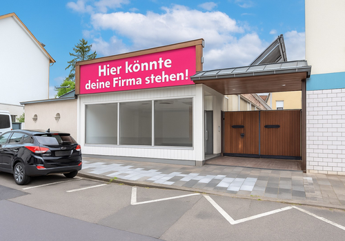 Showroom von der Straße!