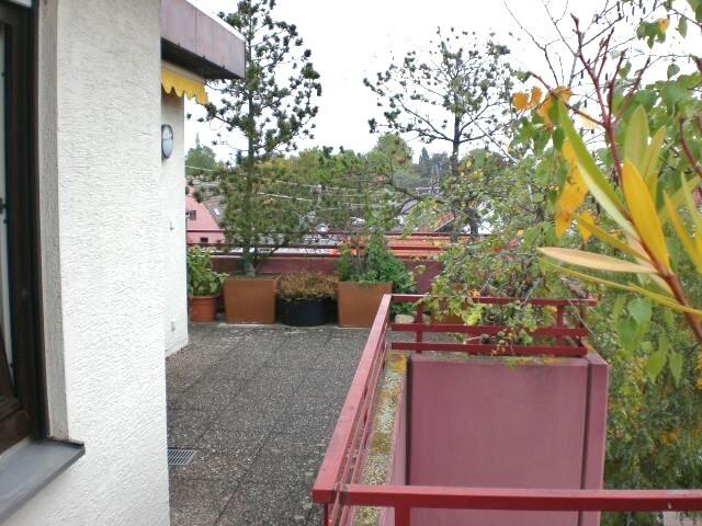 Teil der Dachterrasse (Süden)