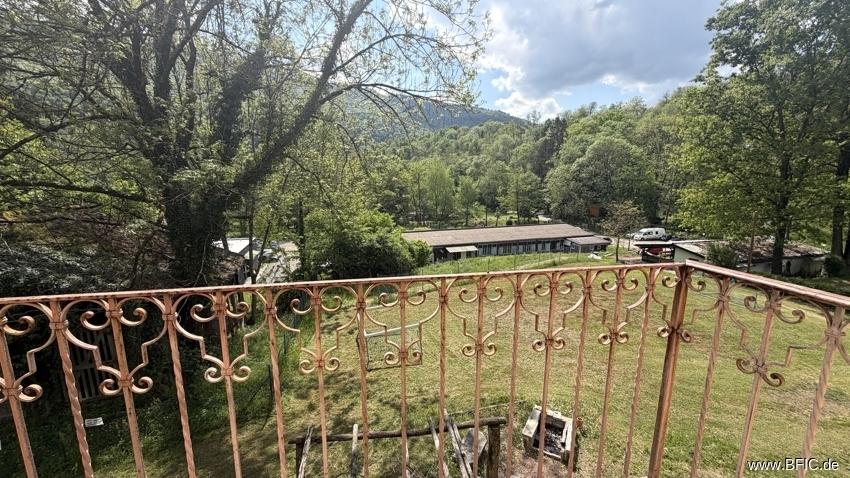 Ausblick vom Balkon