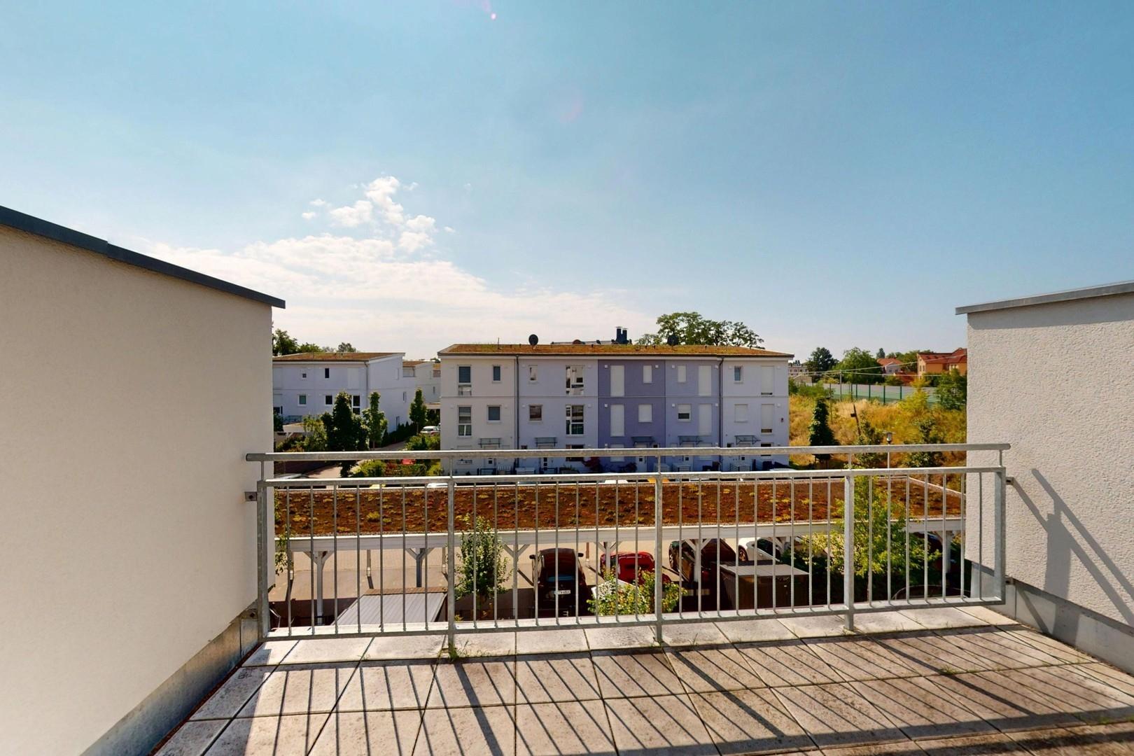 Dachterrassenblick