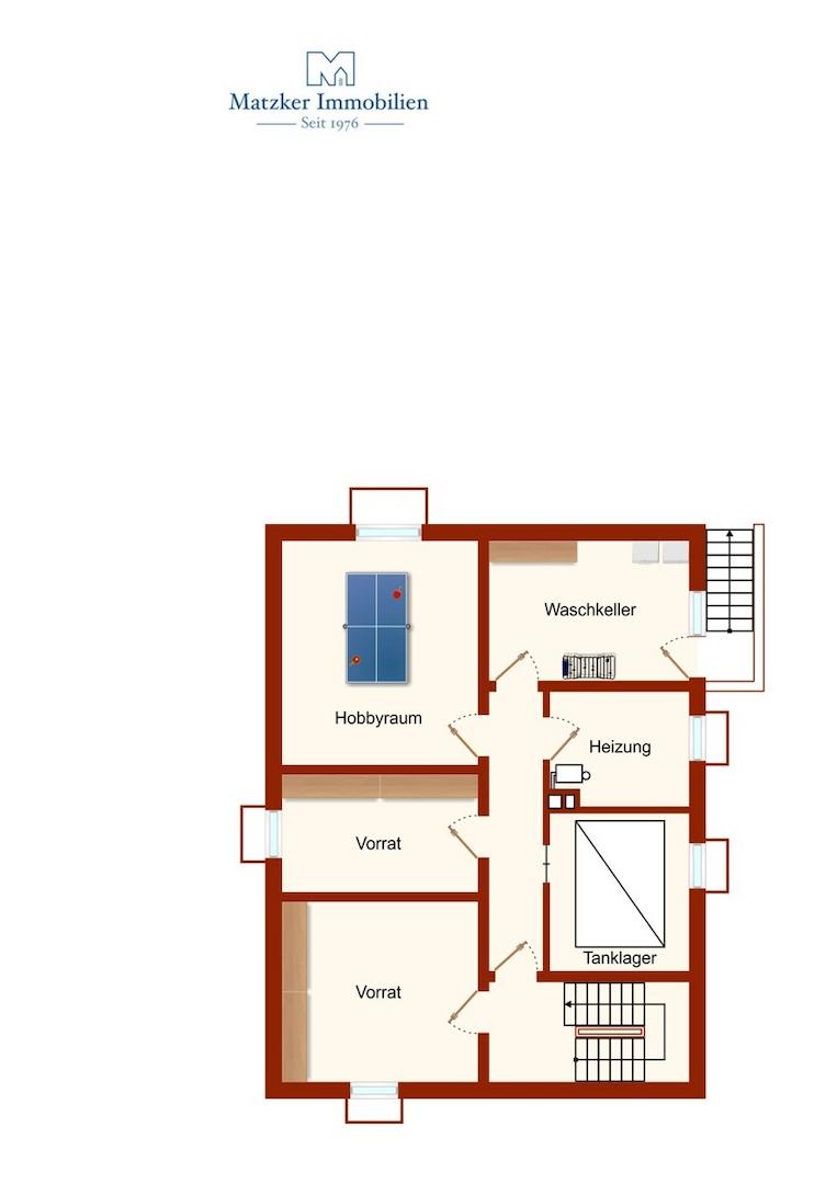 Grundriss Kellergeschoss