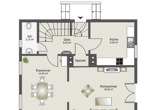 Grundriss EG